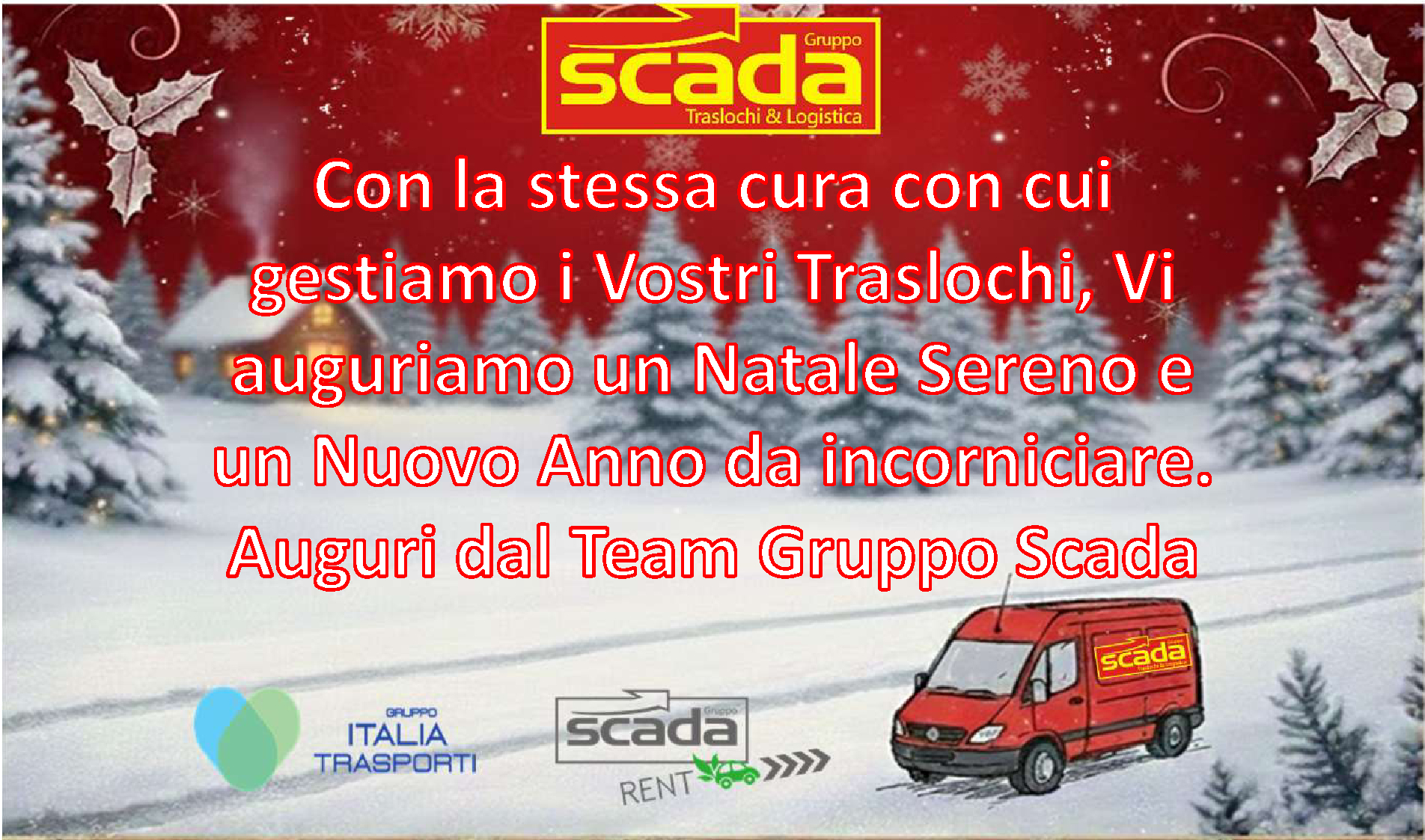 Auguri di buon Natale e felice anno nuovo.